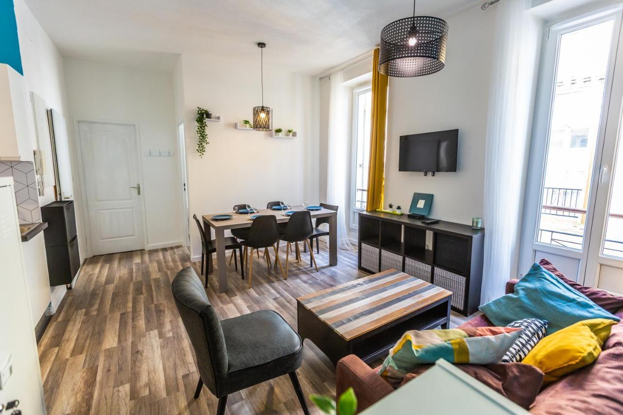 Appartement Bleu Caraibes T4 Proche Gare Et Vieux Port Marsilia Exterior foto